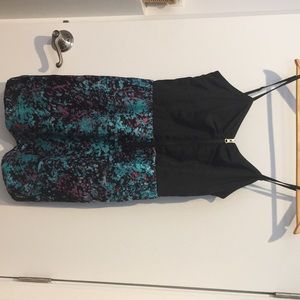 Sugarlips half zip summer dress